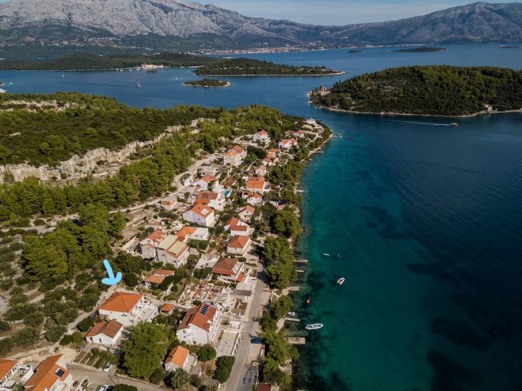 Apartmani Dado - terrace with sea view:, Lumbarda - Otok Korčula 